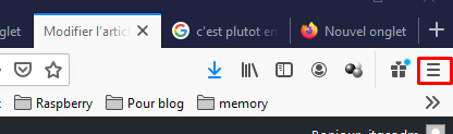 firefox menu options