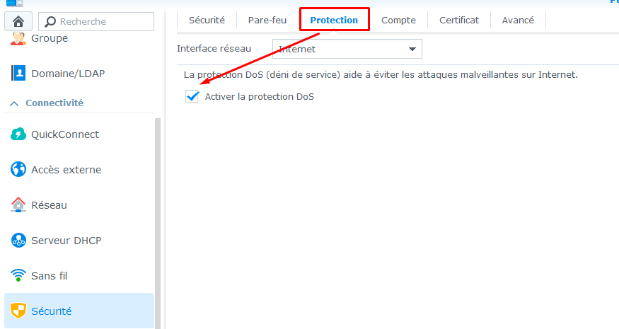 méthodes pour sécuriser son synology nas