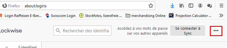 Comment importer des mots de passe vers Firefox à partir d'un autre navigateur