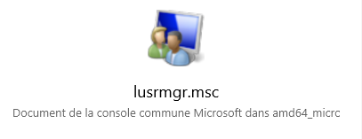 Gestion des utilisateurs et des groupes locaux dans Windows 10 Home