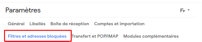 Gmail - Comment débloquer un expéditeur de courrier électronique