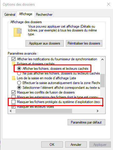 Mauvais nom affiché lorsqu’un fichier est en cours d’utilisation