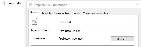 Windows 10 : supprimer les Thumbs.db