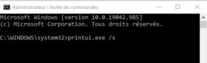 Windows - validation imprimante HP erreur - supprimer le pilote