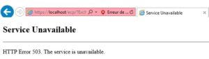 Exchange - HTTP Error 503 service unavailable