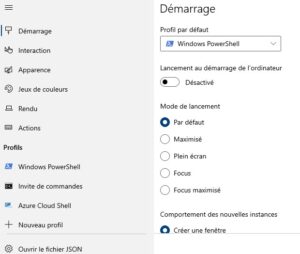 Utiliser l'application Terminal - Personnaliser les paramètres de l'application Terminal