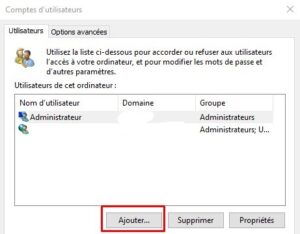 Windows 10 - ajouter un compte local windows 10