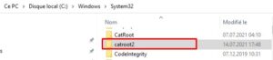 Windows 10 - catroot2