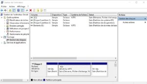 Windows 10 - gestion des disques diskpart fsutil