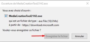 Windows 10 - MediaCreationTool21h1 exe